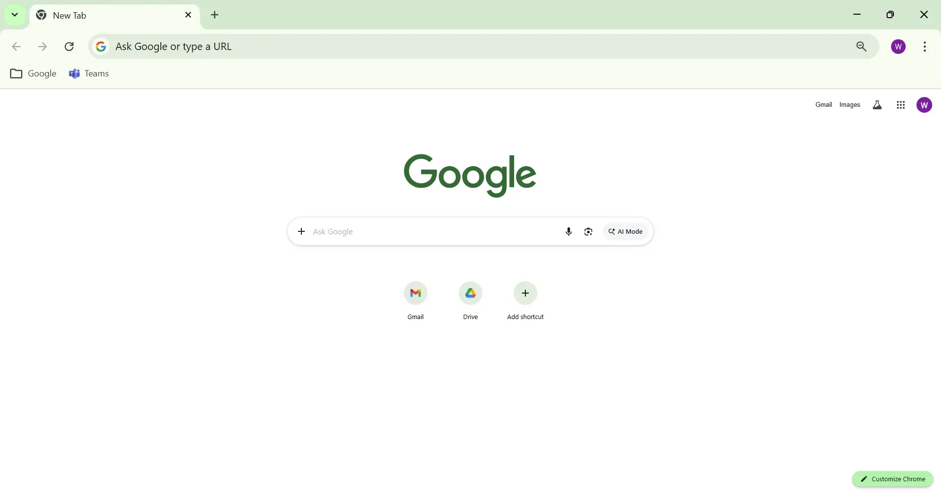 Login into google account
